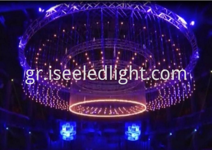 LED Pixel Ball String Curtain